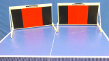 DOUBLE TOPSPIN TRAINER und Ballfang-Netz