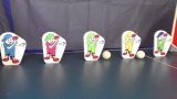JUNIOR Returnboard mit 5 Spielen incl. Ballfangnetz
