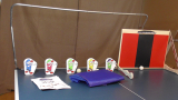 JUNIOR Returnboard mit 5 Spielen incl. Ballfangnetz